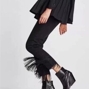 Zara Premium Denim Black Pants